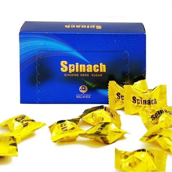 Spinach   Horseman Gold Candy Fourth Generation - Ginseng Vitality Candy, Imported from Malaysia, Spinach Candy, 30 Pieces  Malaysia genuine spot   马来西亚正品现货